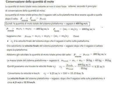 Quantità di moto 2