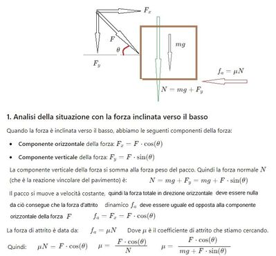 forza d'attrito 1