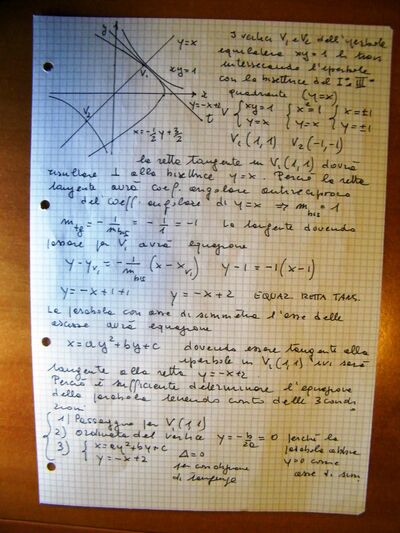 parabola e iperbole 1