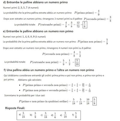 Probabilità 2