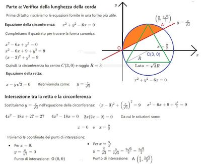 circonferenza con triangolo equilatero iinscritto 1