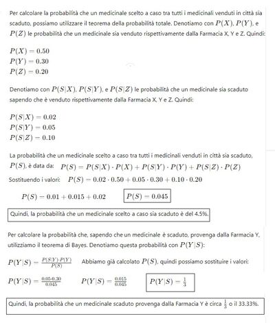 Probabilità condizionata