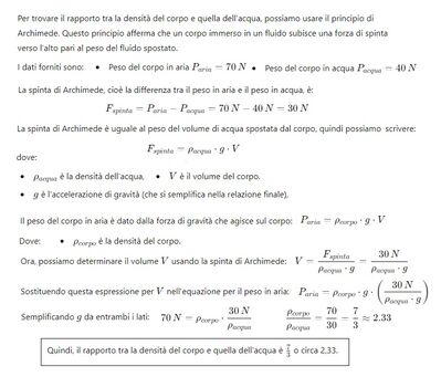 rapporto di densità