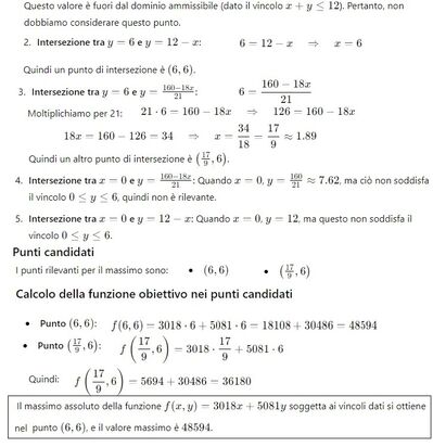 Massimo assoluto funzione vincolata 2