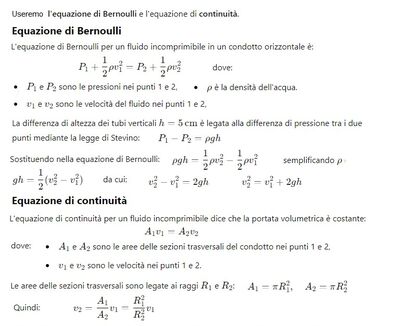 Calcolo portata in condotto 1