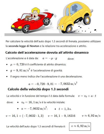 Velocità in frenata