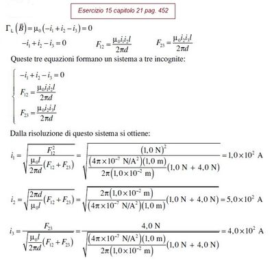 Esercizio 15 cap 21