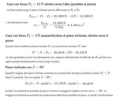 forze agenti lungo piano inclinato 3