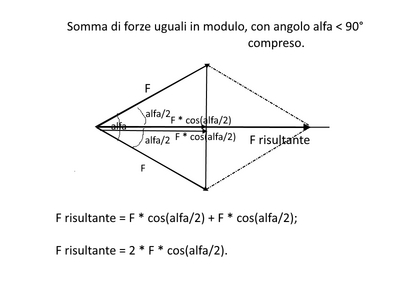 somma forze