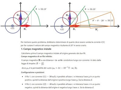 Corrente Campo Magnetico 1 