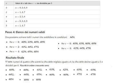 Numeri di 4 cifre divisibili per 6 2