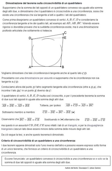 Quadrilatero circoscritto 3