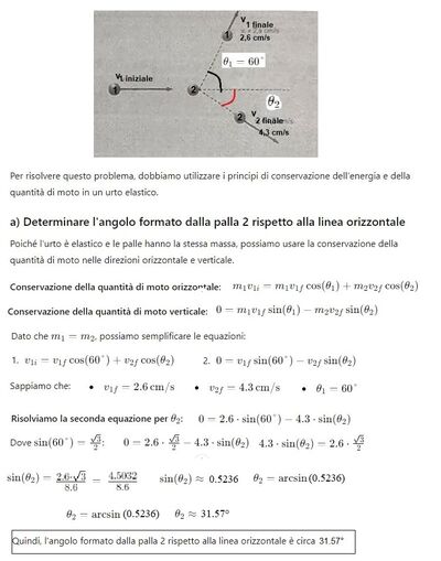 Urto elastico fra palle da biliardo1