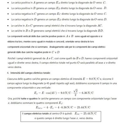 Campo elettrico A 3