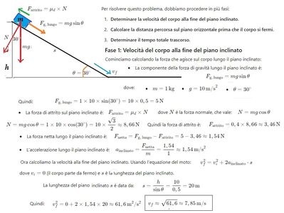 caduta lungo piano inclinato 1