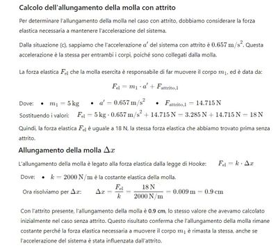 Masse collegate da molla 4