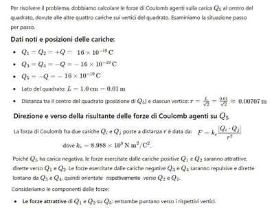 Forza di Coulomb 2a