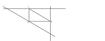 triangolo con parallele