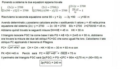 Perimetro campo triangolare 2