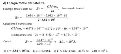 Satellite in orbita circolare 3a