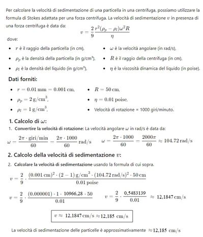 Velocità di sedimentazione