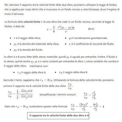 rapporto delle velocità limite