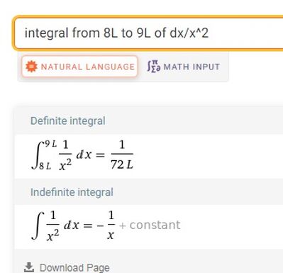 intg1su x²