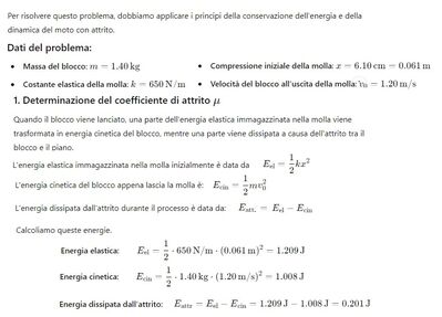 Coeff attrito e distanza percorsa 1