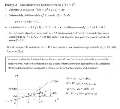 Derivata e diferenziale 2