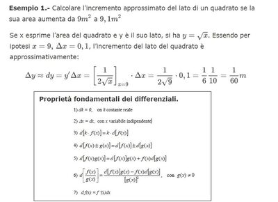 Differenziale di una funzione 3 