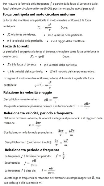 Formula applicata