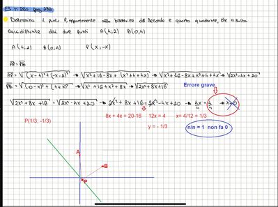 Correzione Recupero di mate (rette)