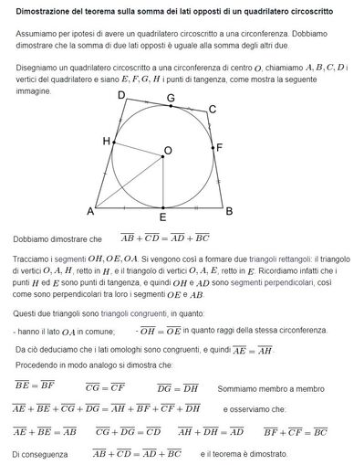 Quadrilatero circoscritto 2