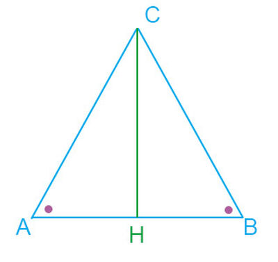 triangolo isoscele